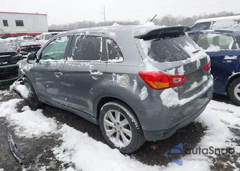2015 Mitsubishi Outlander Sport Es из США, поврежденный, VIN 4A4AP3AU9FE008203